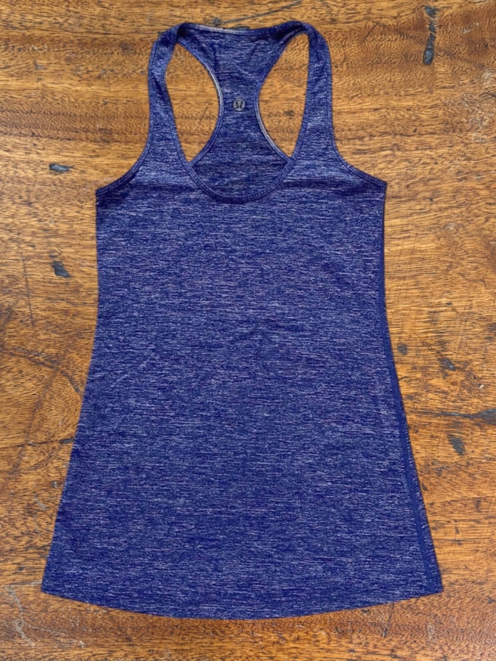 Lululemon Cool Racer Back Tank Top Heathered Purple Size 4